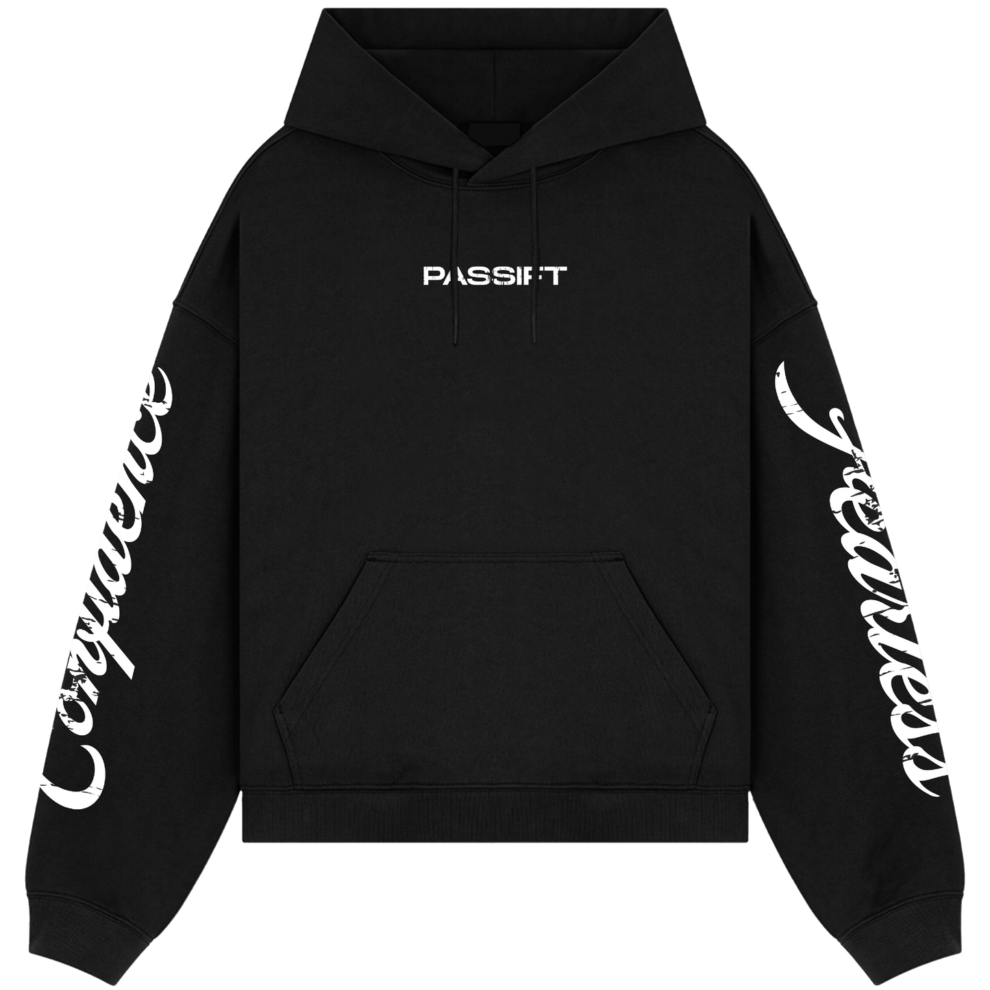 Calm Black Hoodie