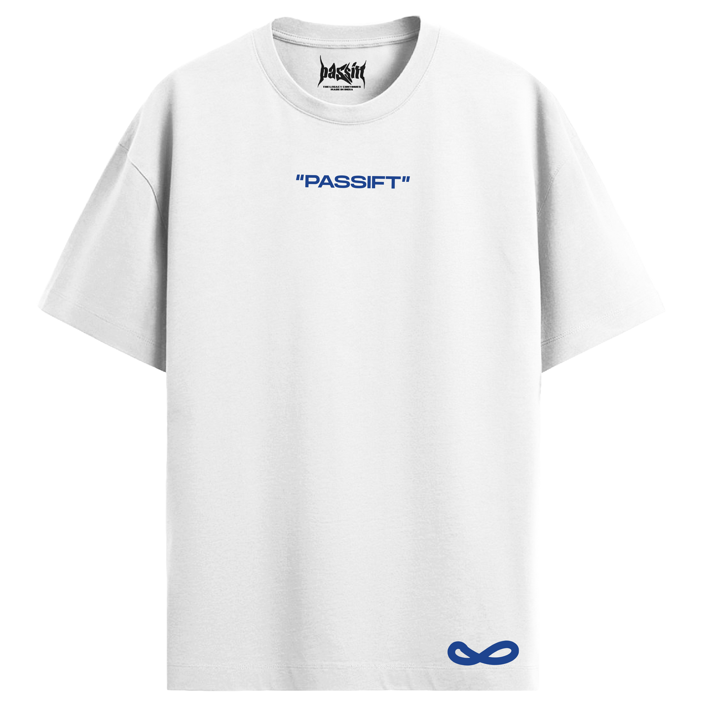 Beauty of not giving f White T-shirt