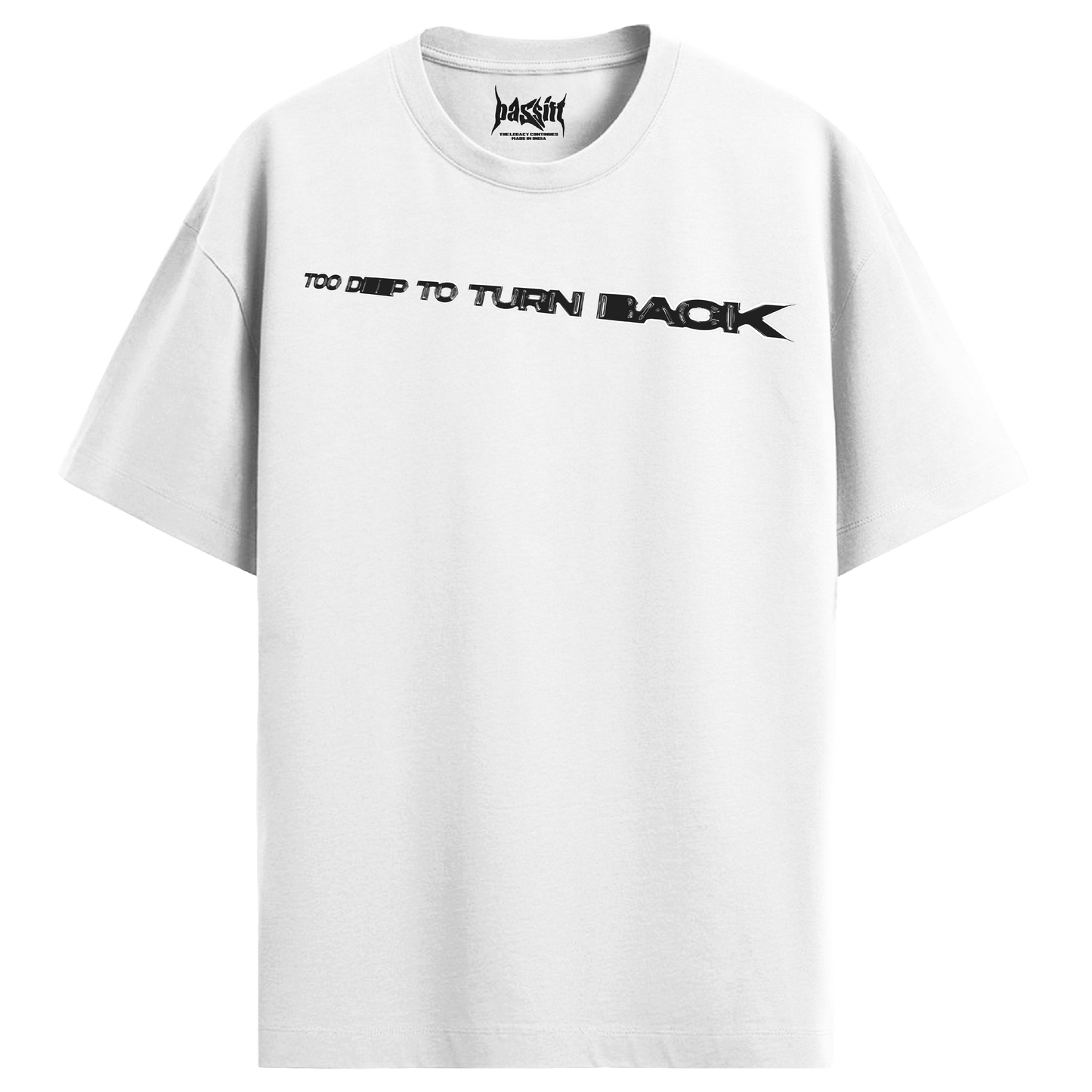 Too Deep White T-shirt