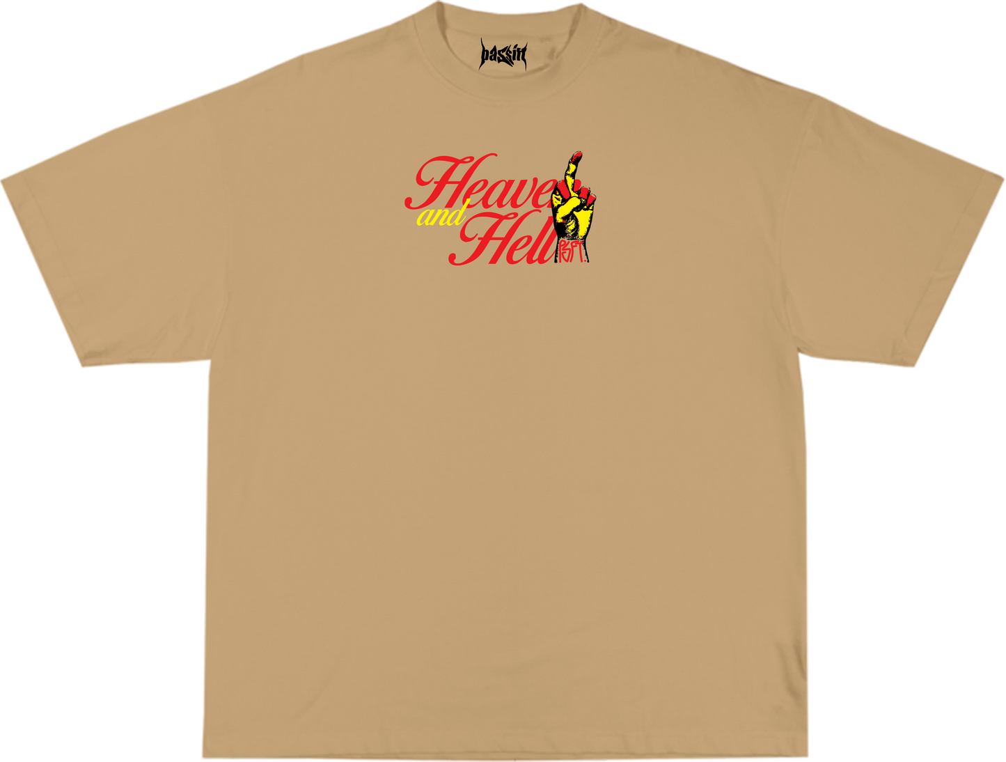 Heaven & Hell Biege T-shirt
