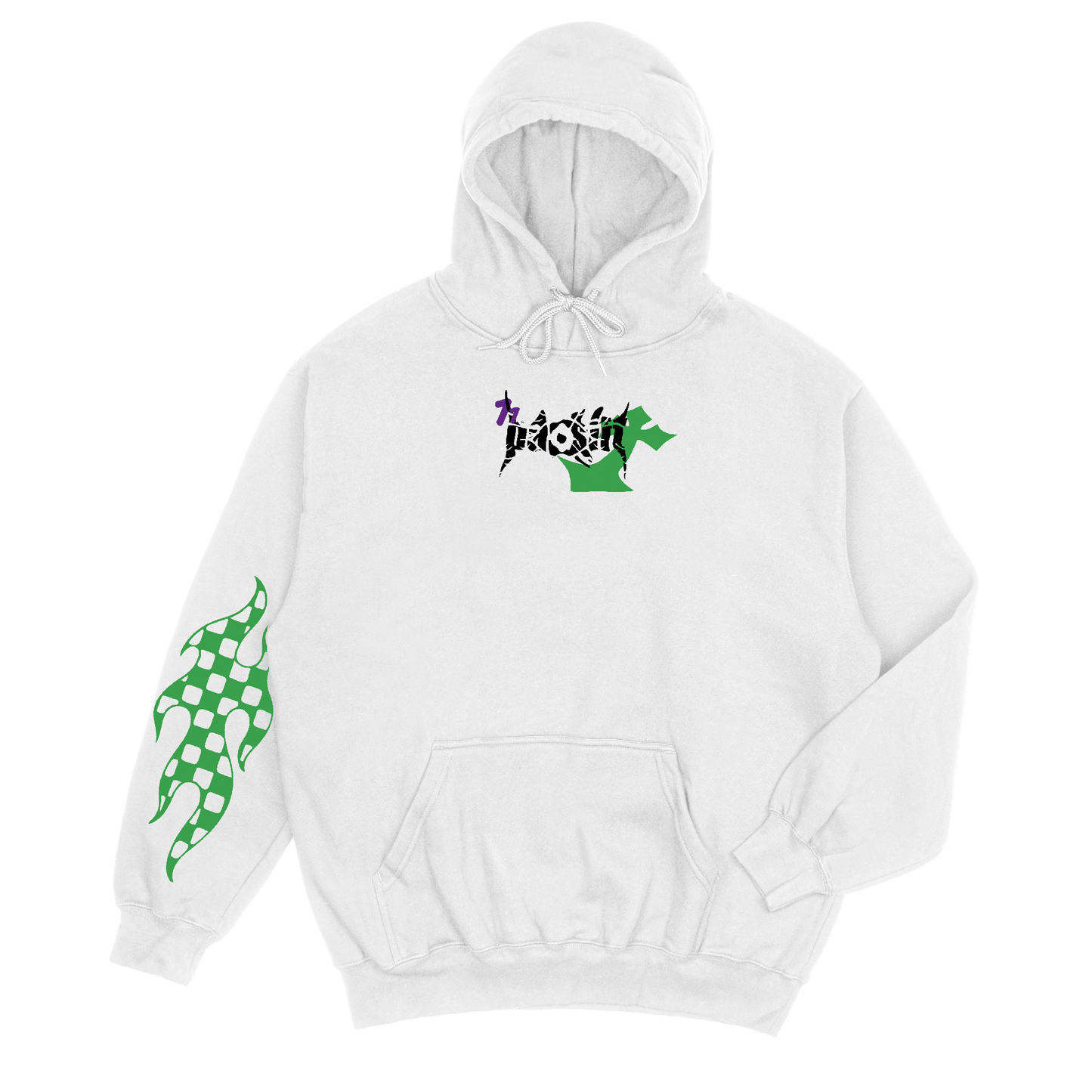 Madness White Hoodie