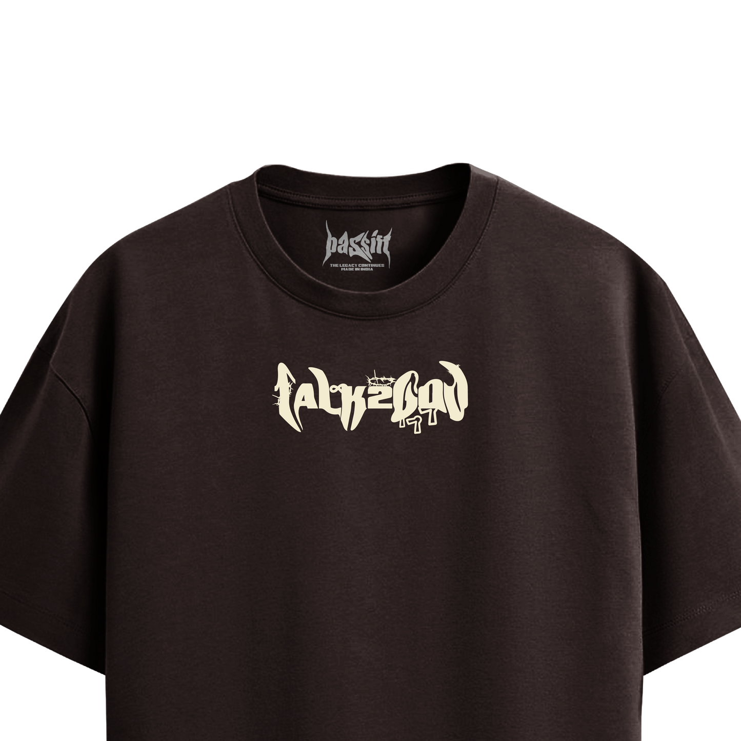 Talk2God Brown T-shirt