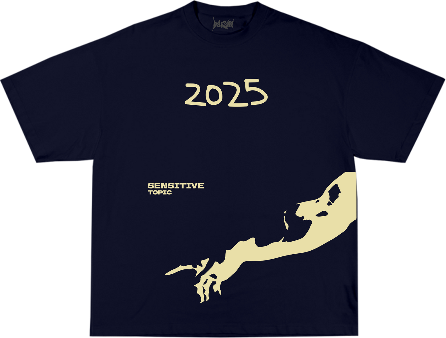 Sensitive 2025 Navy T-shirt