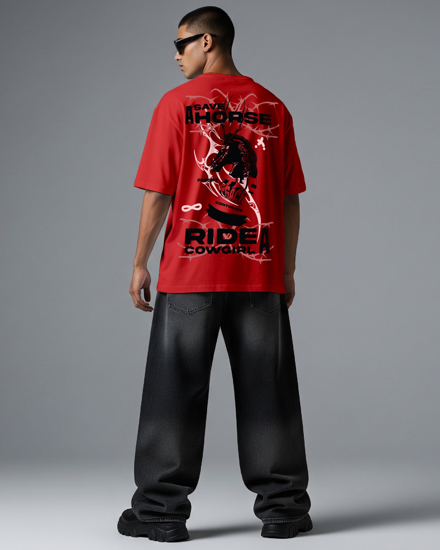 Save a Horse Red T-Shirt