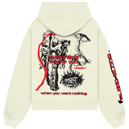 Bleed Blood off white hoodie
