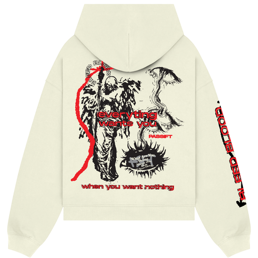 Bleed Blood off white hoodie