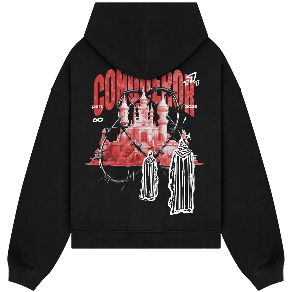 Conqueror Black Hoodie