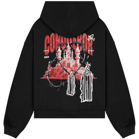 Conqueror Black Hoodie
