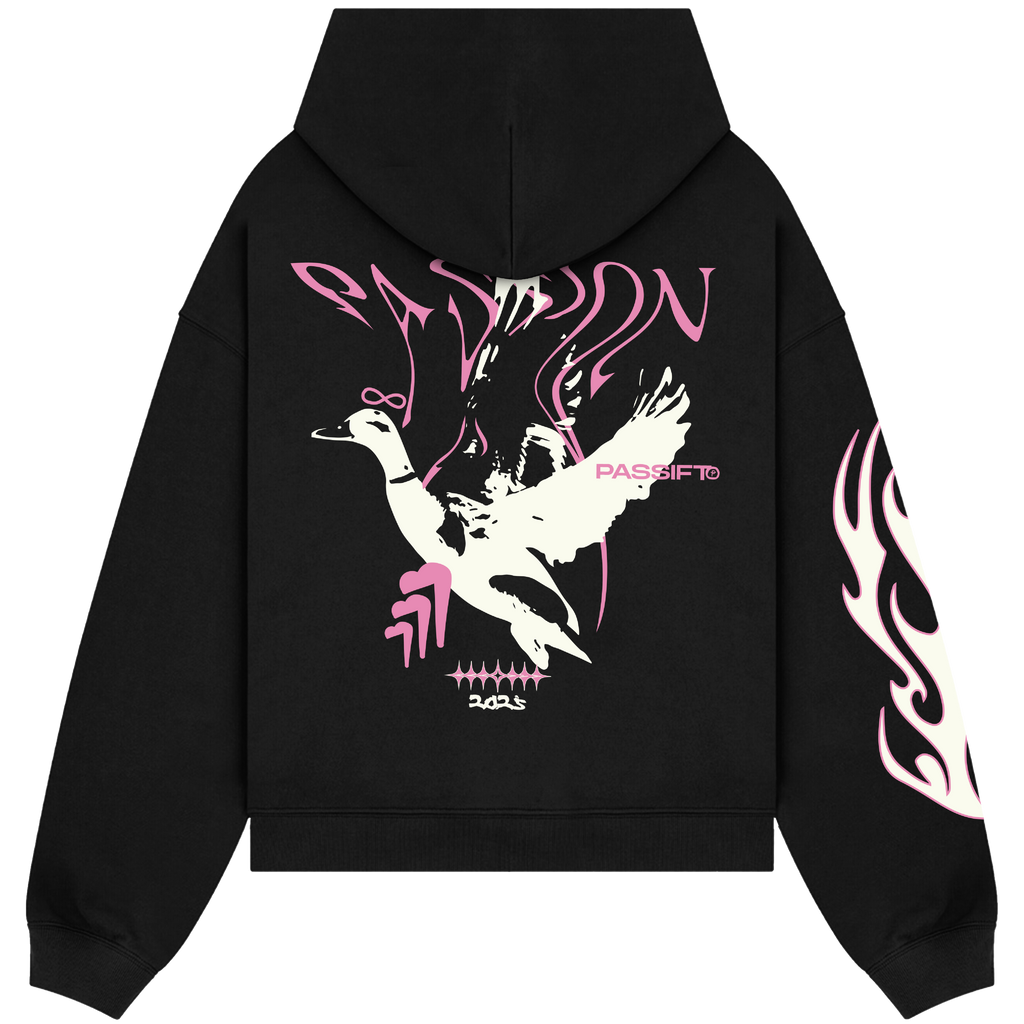 Duck off Black Hoodie