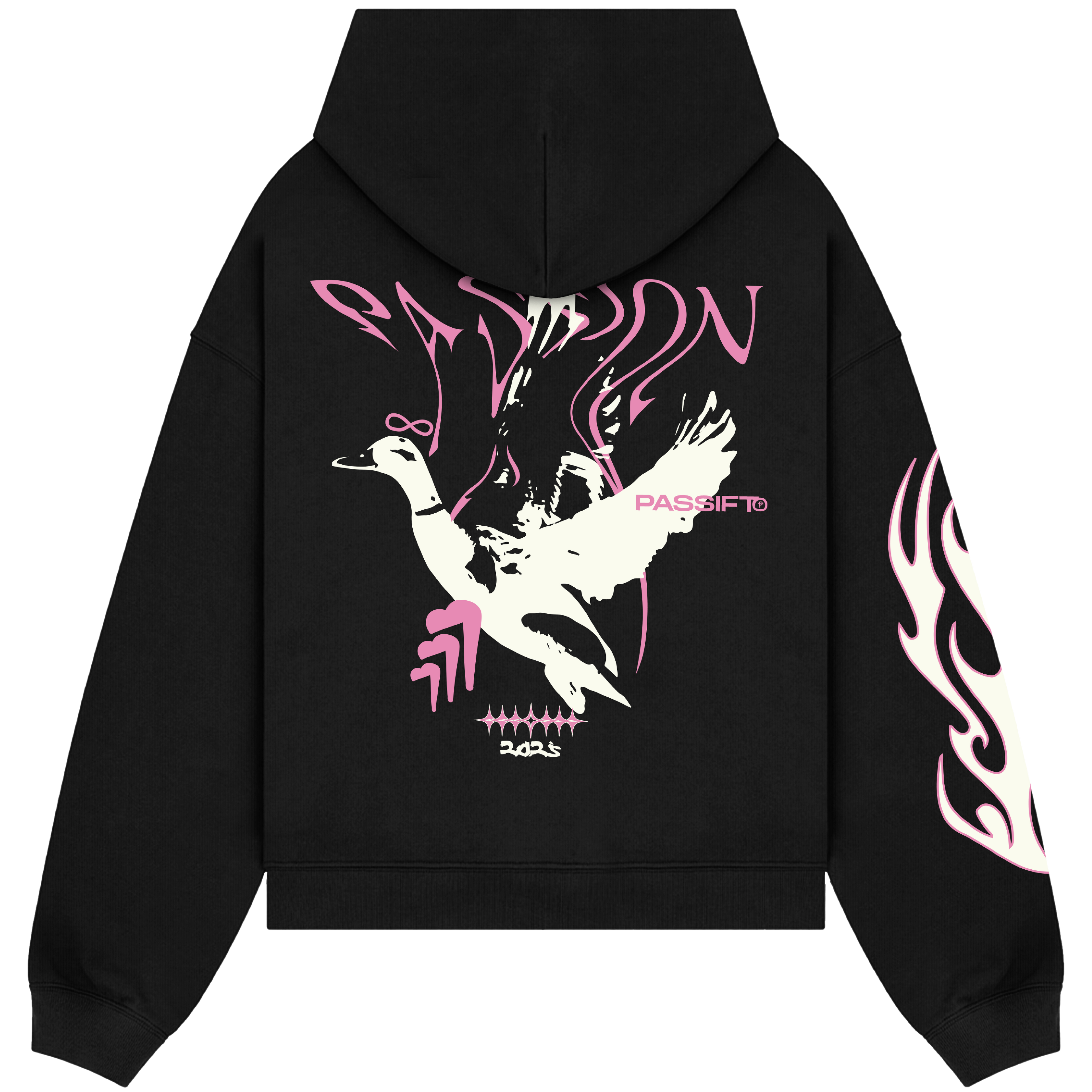 Duck off Black Hoodie