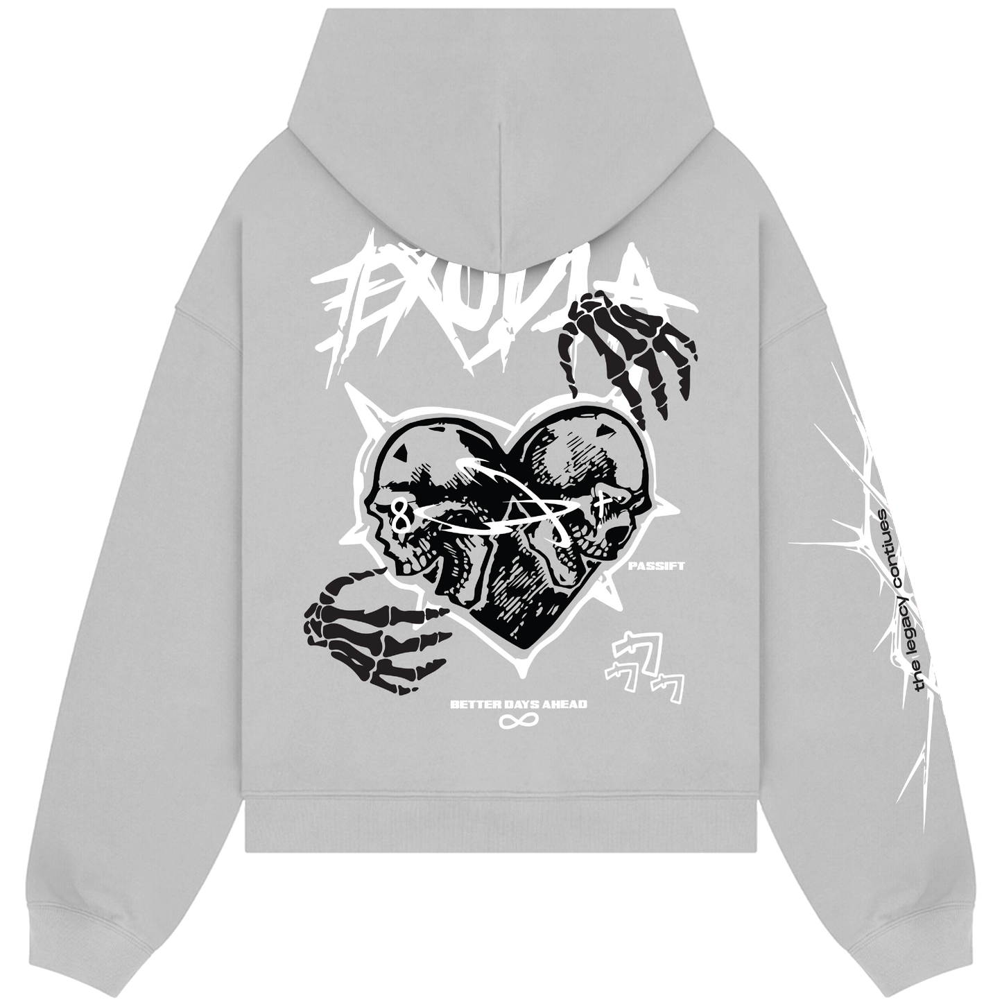 Exodia Grey Hoodie