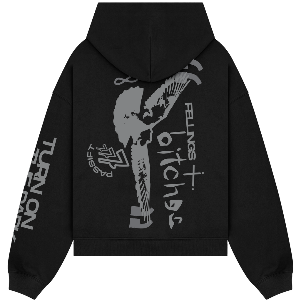 Felling B!tches Black Hoodie