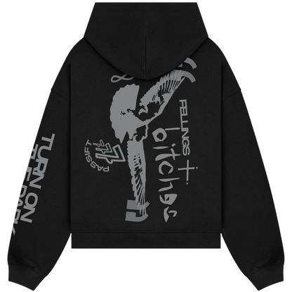 Felling B!tches Black Hoodie