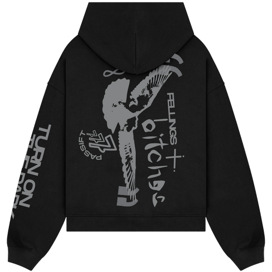 Felling B!tches Black Hoodie