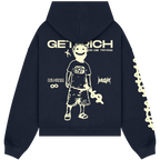 Get Rich Navy Blue Hoodie