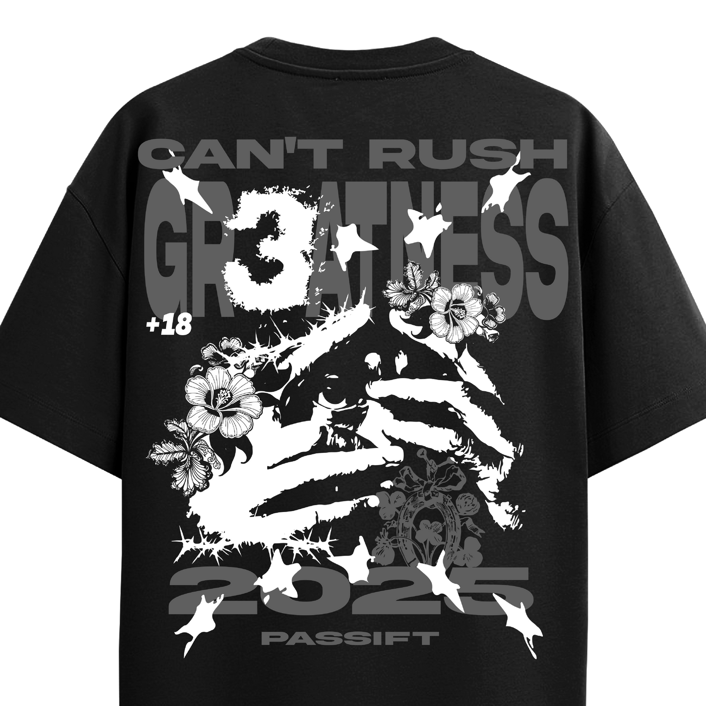 Greatness Black T-Shirt