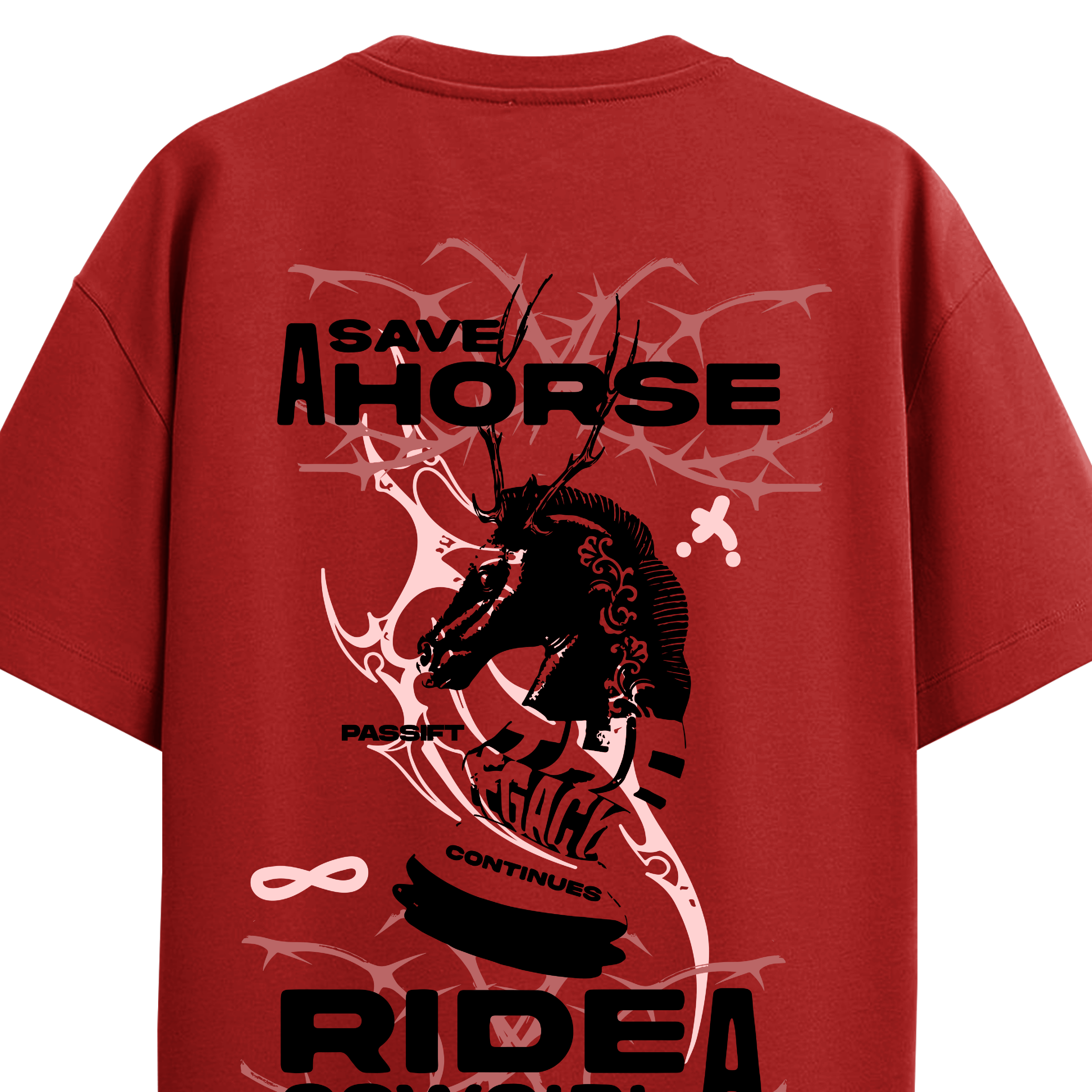 Save a Horse Red T-Shirt