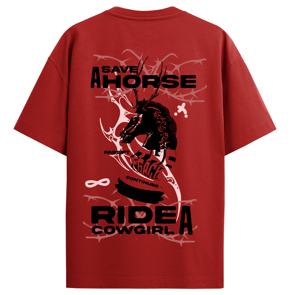 Save a Horse Red T-Shirt