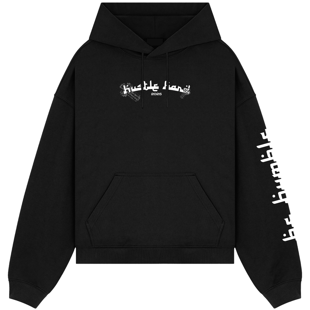 Hustle Hard Black Hoodie