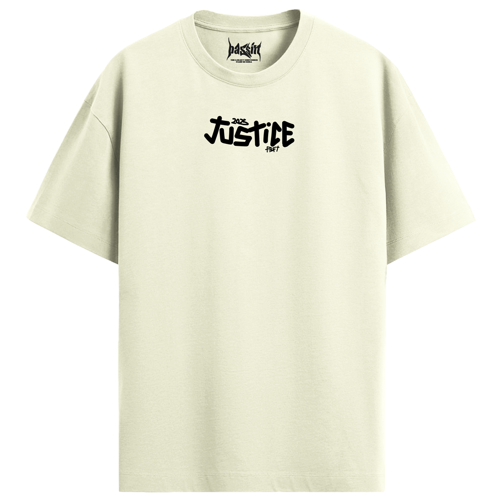 Justice Off-White T-Shirt