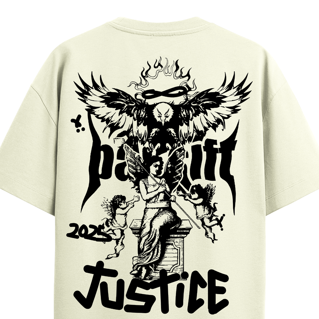 Justice Off-White T-Shirt
