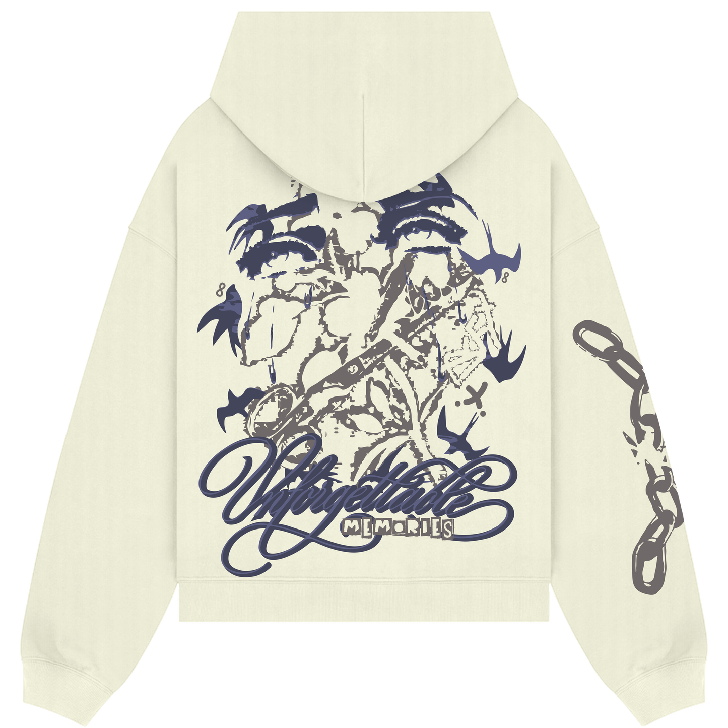 Memories off white Hoodie