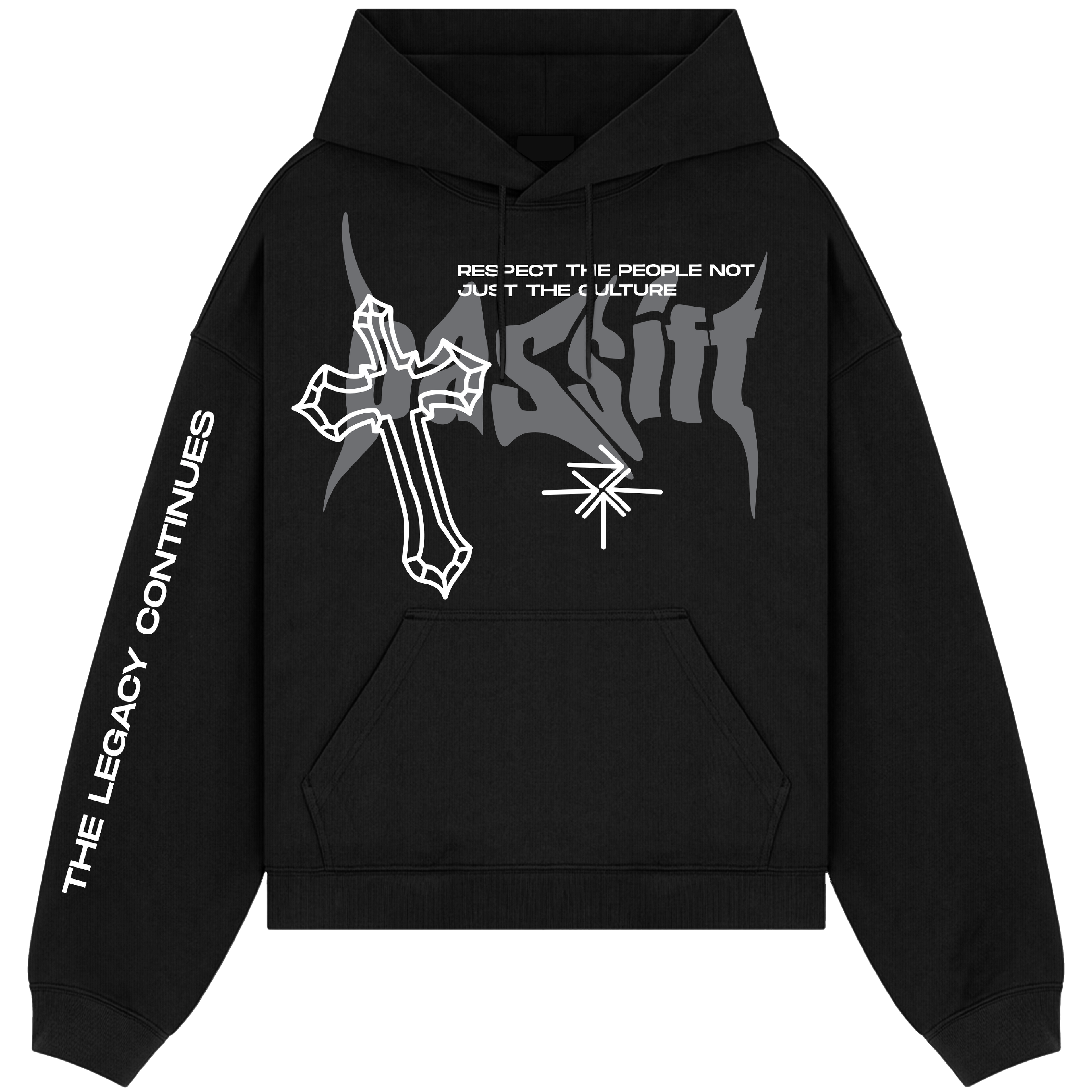 People Black Hoodie