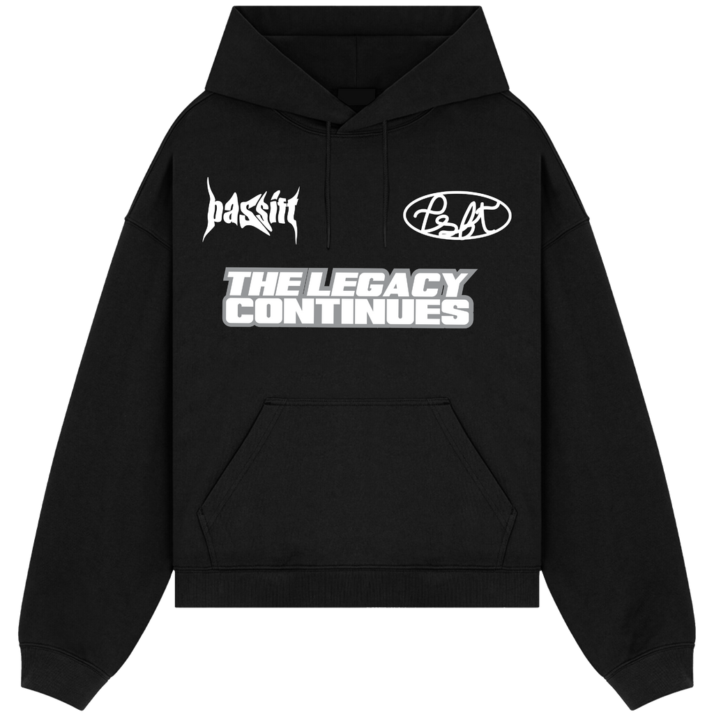 Resilient Black Hoodie