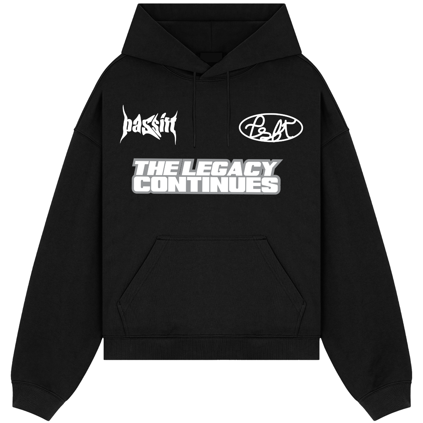 Resilient Black Hoodie