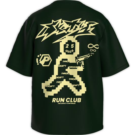 Run Club Green T-shirt