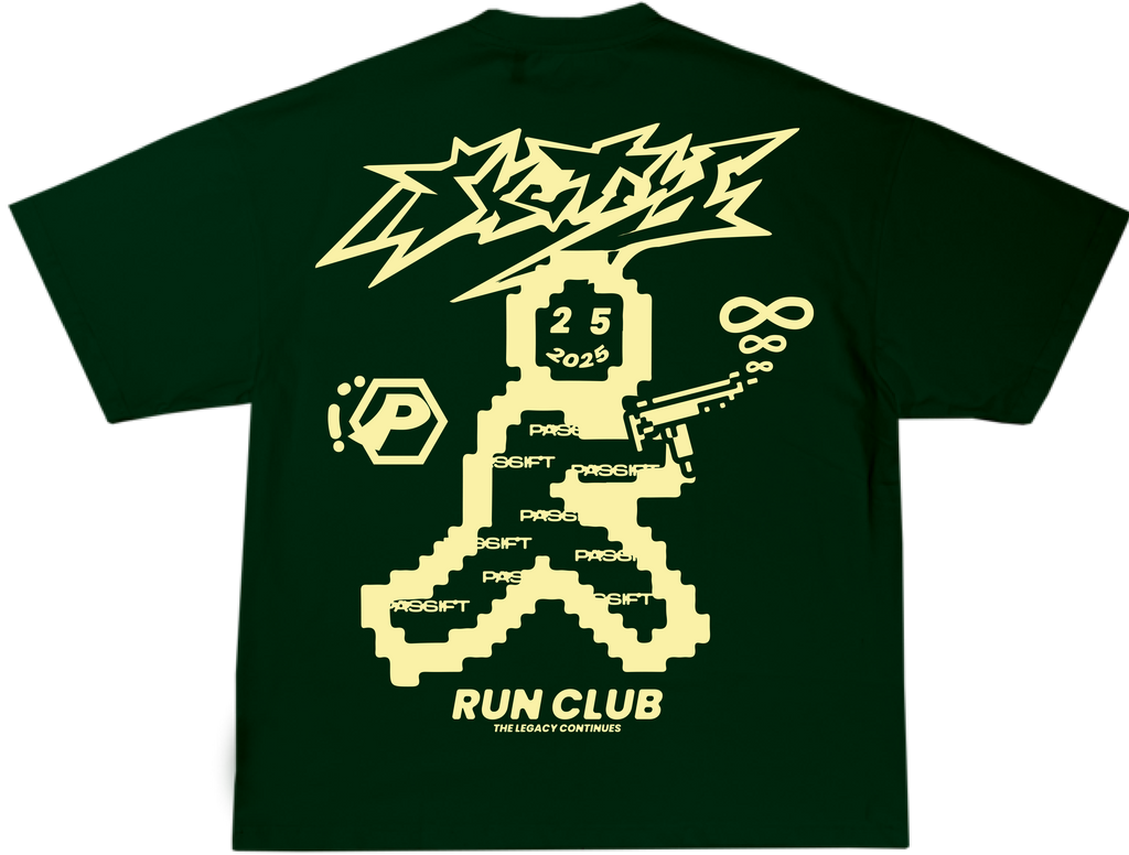 Run Club Green T-shirt