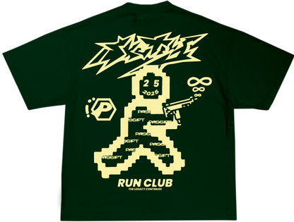 Run Club Green T-shirt