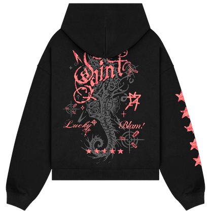 Seahorse Black Hoodie
