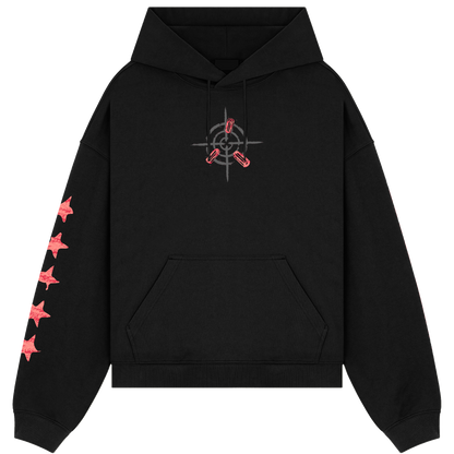 Seahorse Black Hoodie