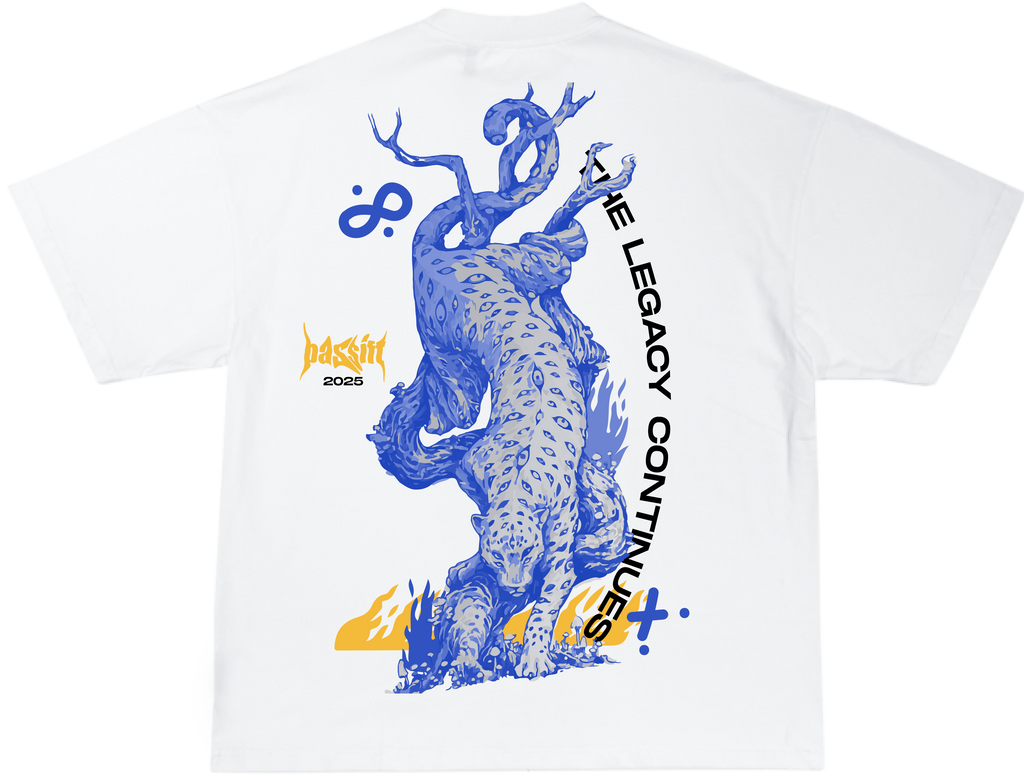 Tiger Gaze White T-shirt