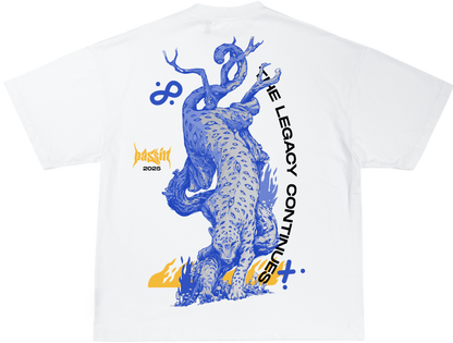 Tiger Gaze White T-shirt