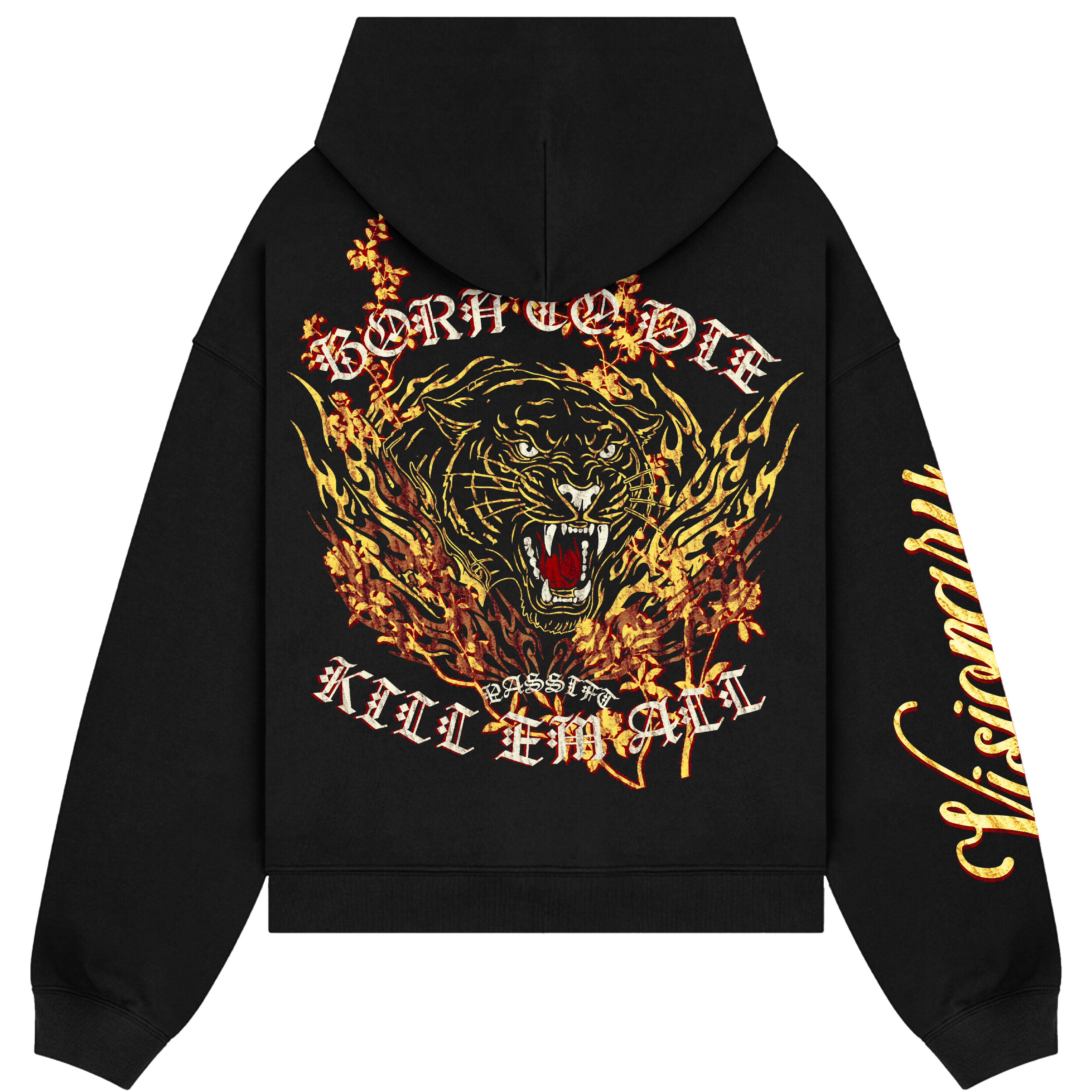 Kill Em All Black Hoodie
