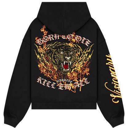 Kill Em All Black Hoodie