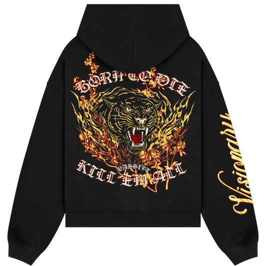 Kill Em All Black Hoodie