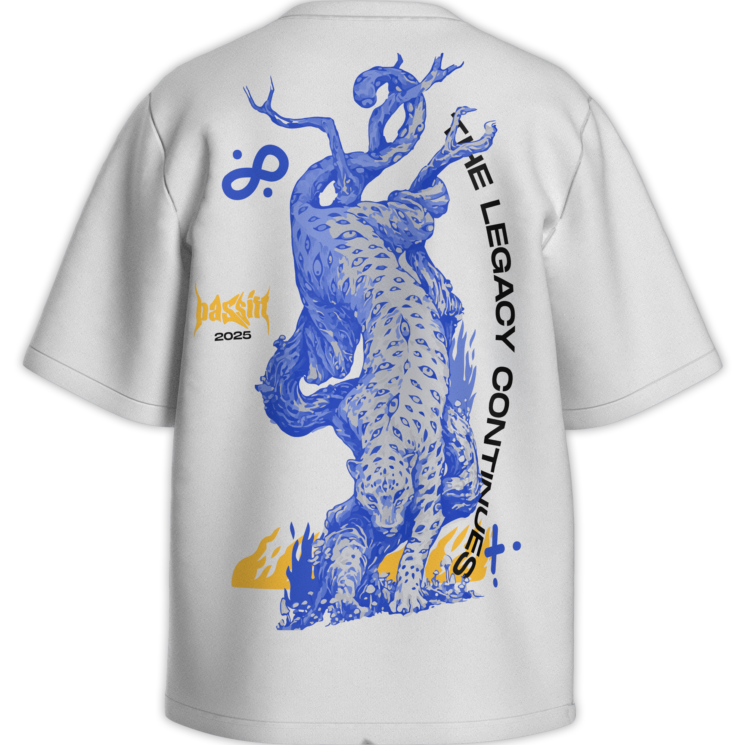 Tiger Gaze White T-shirt