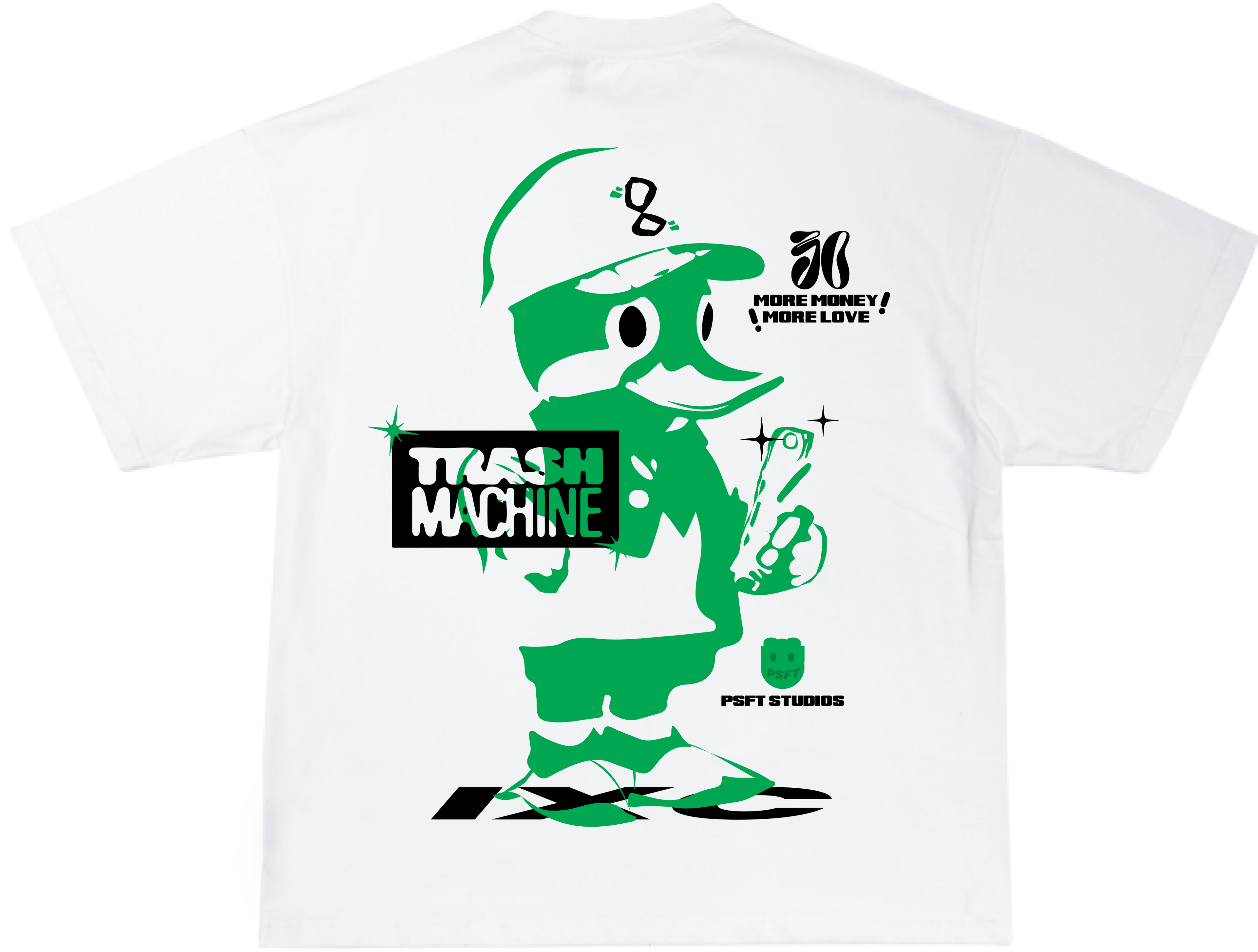 Money Machine White T-shirt