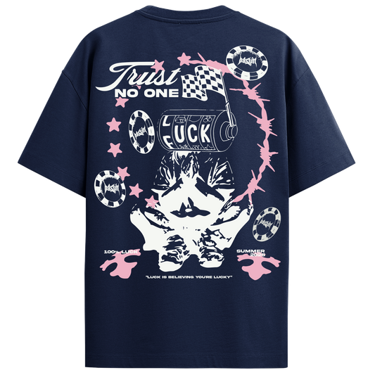 Trust No One Navy Blue T-Shirt