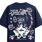 Trust No One Navy Blue T-Shirt