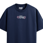 Trust No One Navy Blue T-Shirt