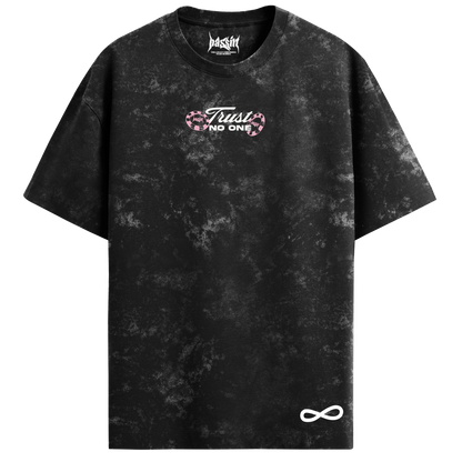 Trust No One Acid Wash T-Shirt