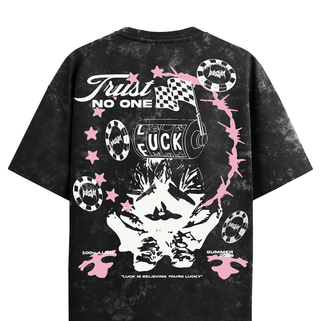Trust No One Acid Wash T-Shirt