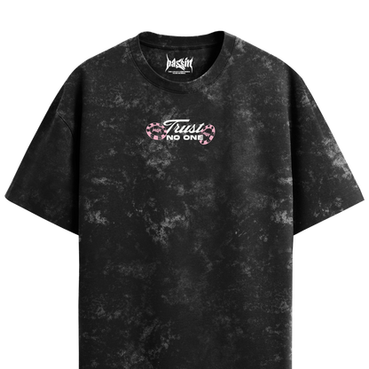 Trust No One Acid Wash T-Shirt