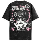 Trust No One Acid Wash T-Shirt