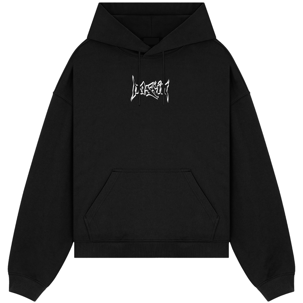 Two Faces Black Hoodie