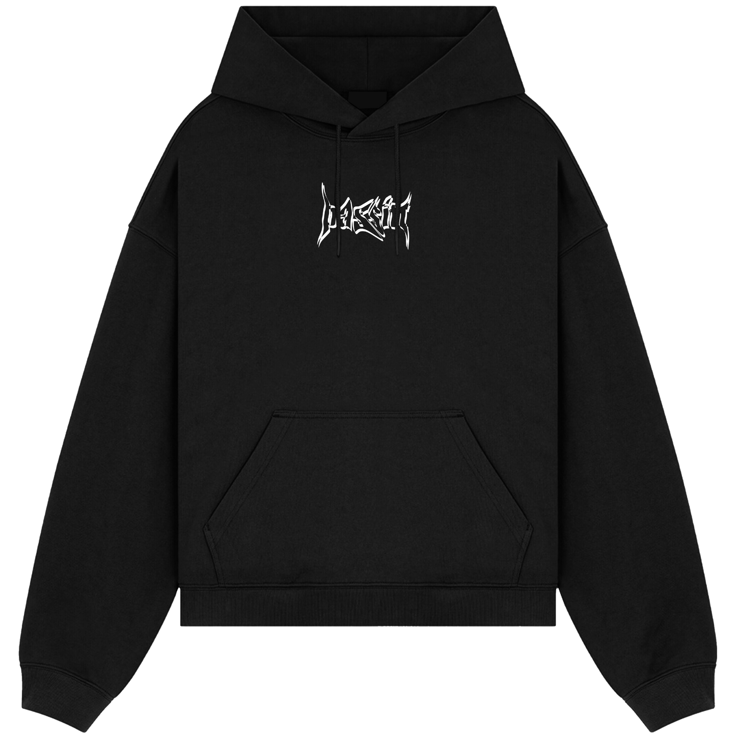 Two Faces Black Hoodie